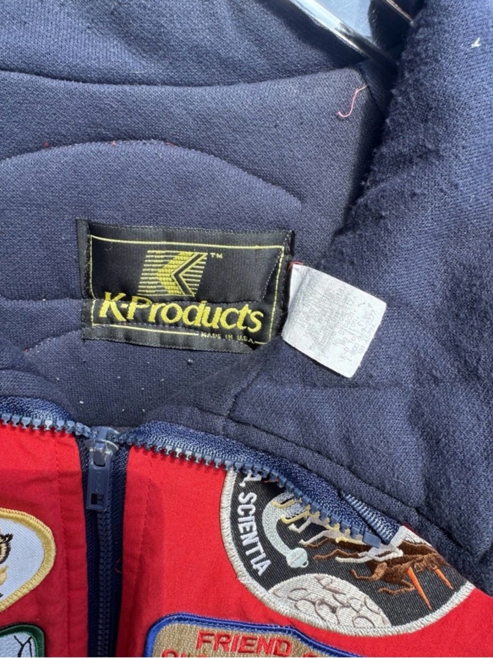 Boy Scouts of America patch bomber jacket SZ Lg - Picture 13 of 15